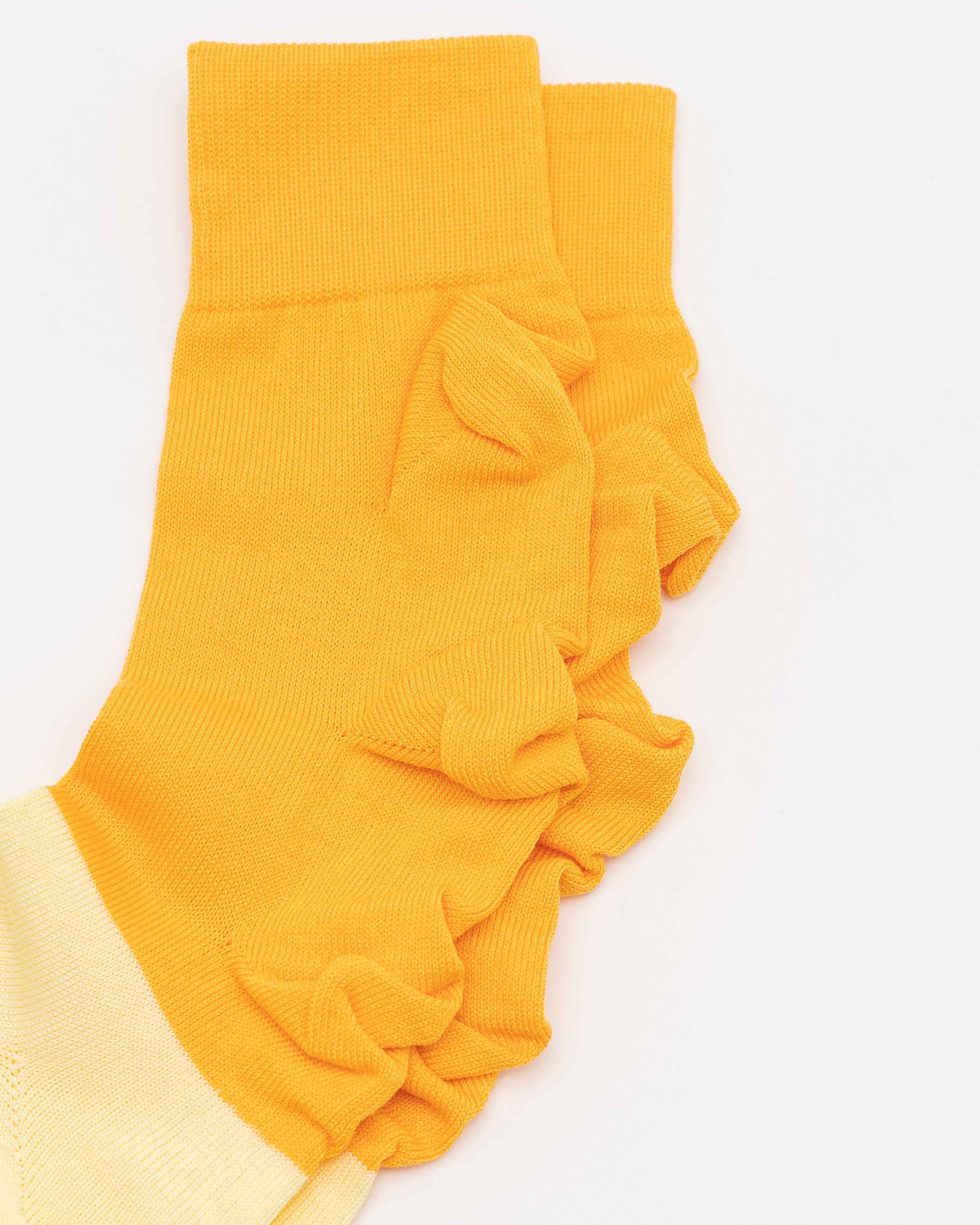 Flower Socks in Yellow
