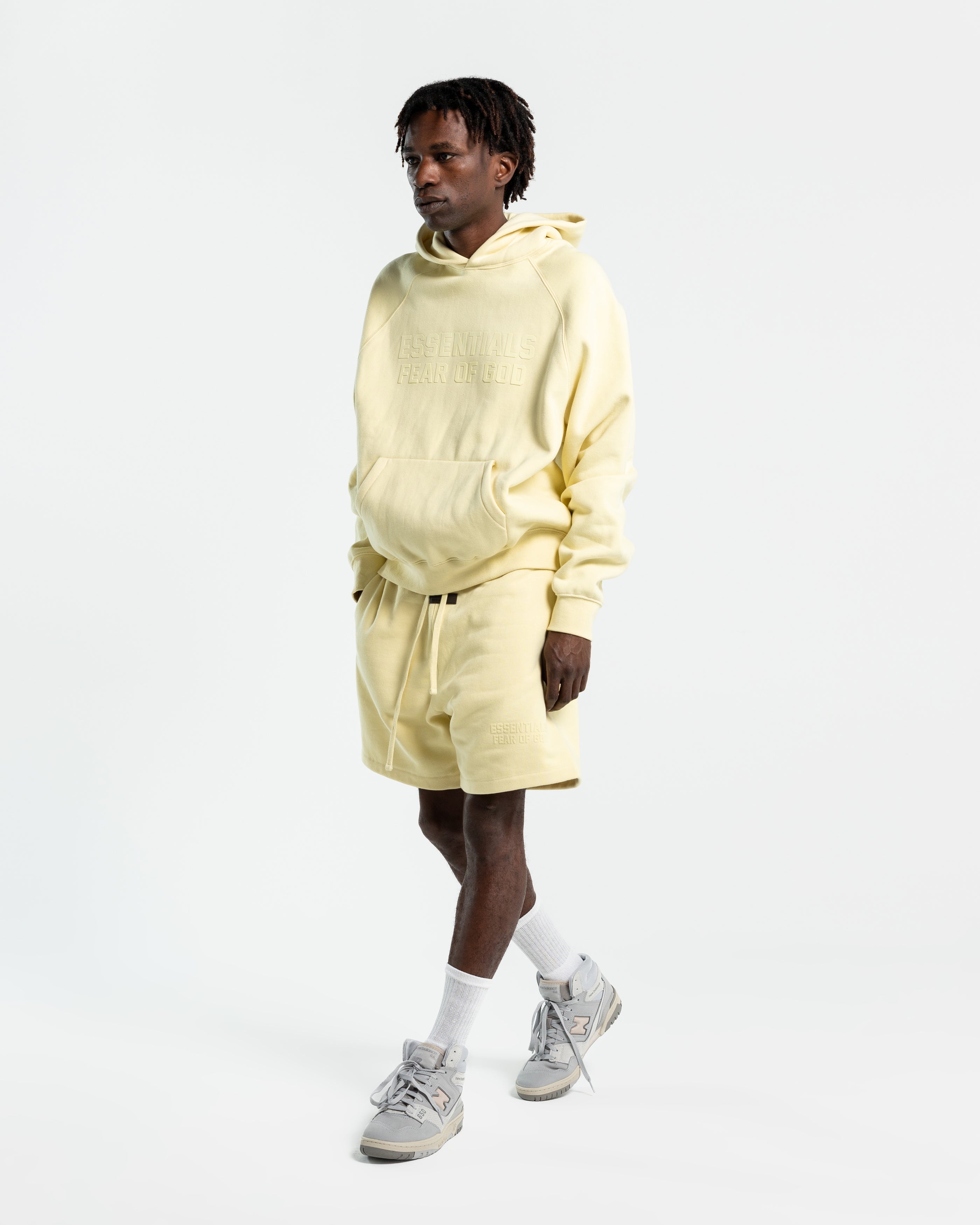 Essentials newest fear of god Canary hoodie