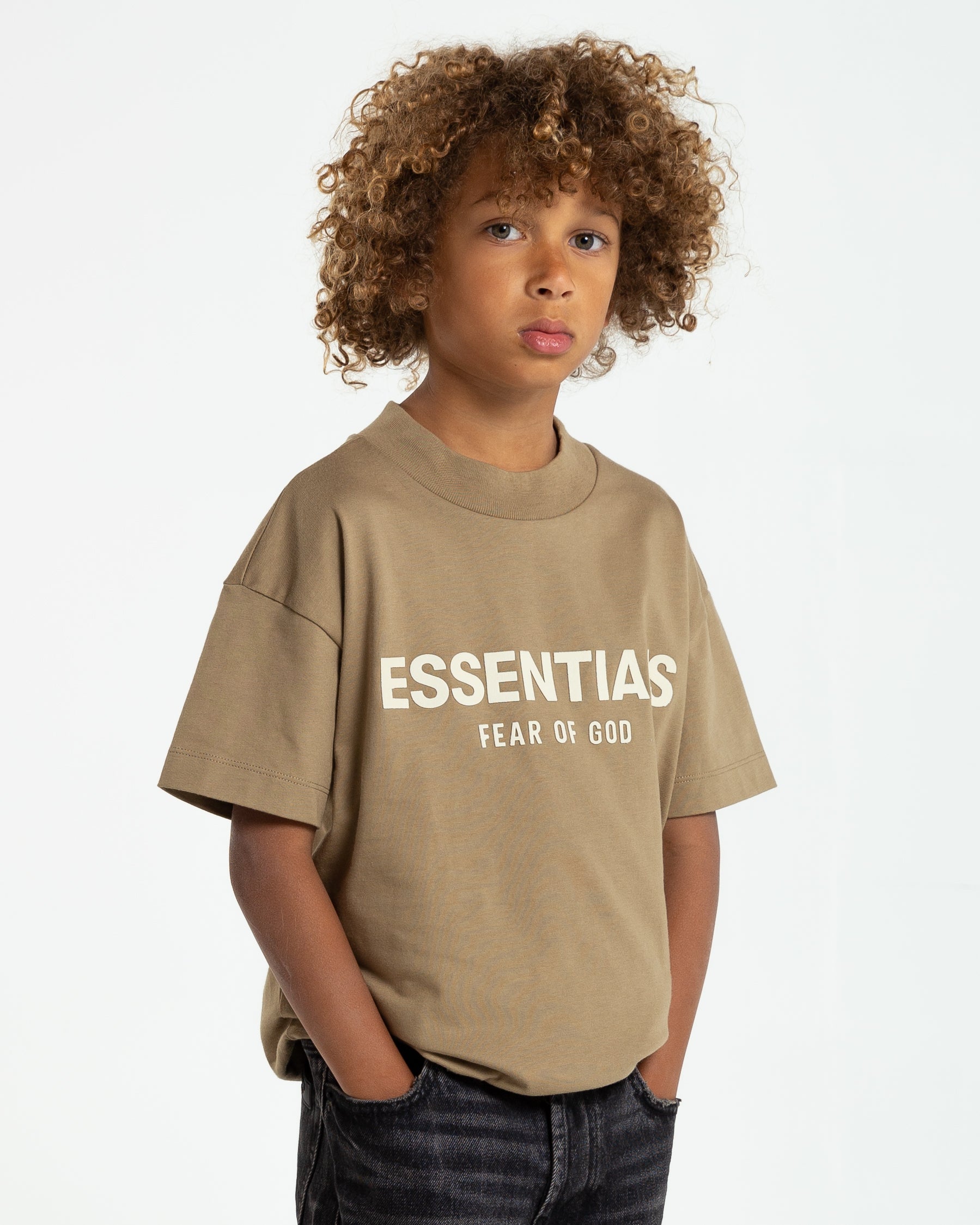 Kids' S/S T-Shirt in Oak