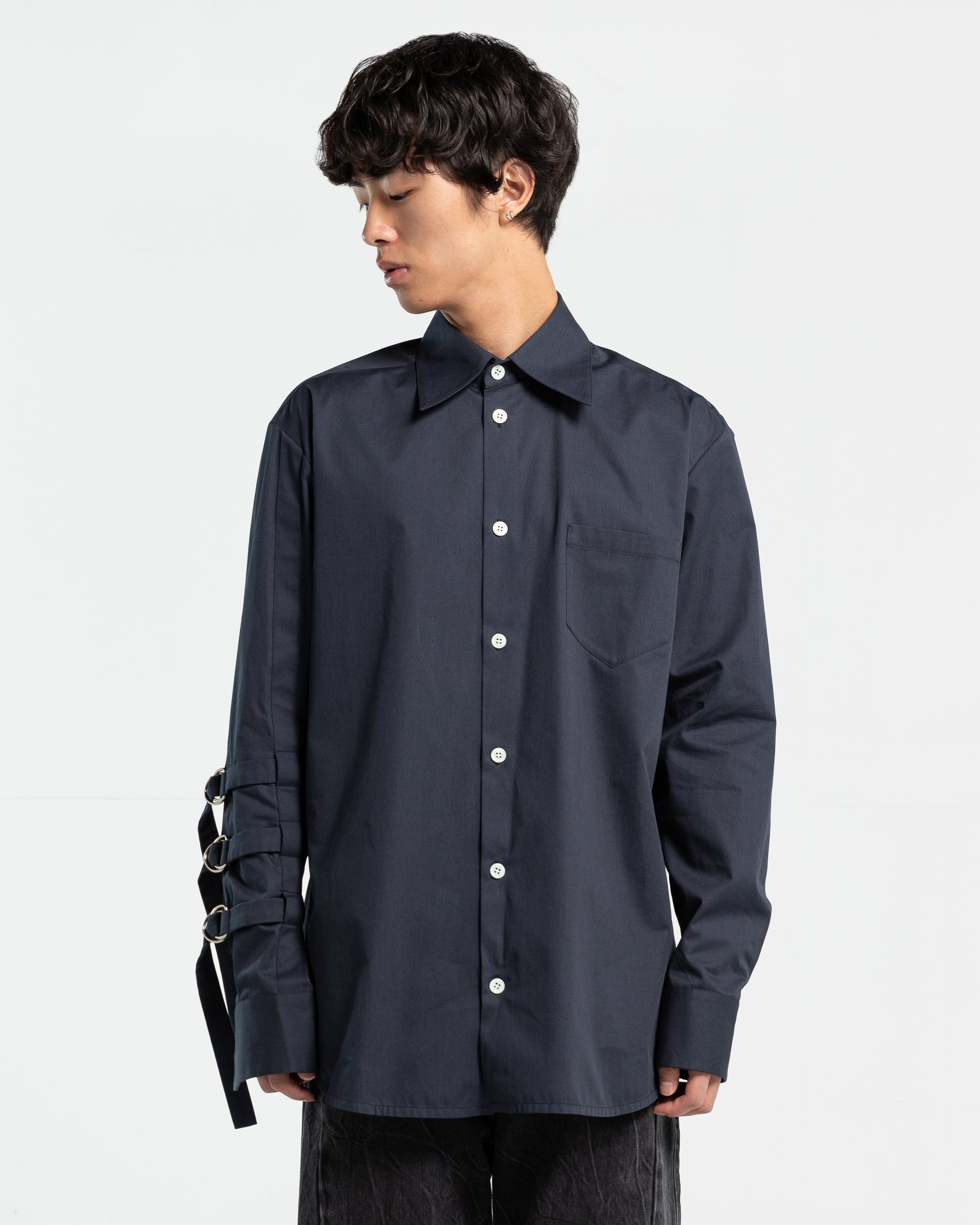 Gallu Shirt in Midnight Blue