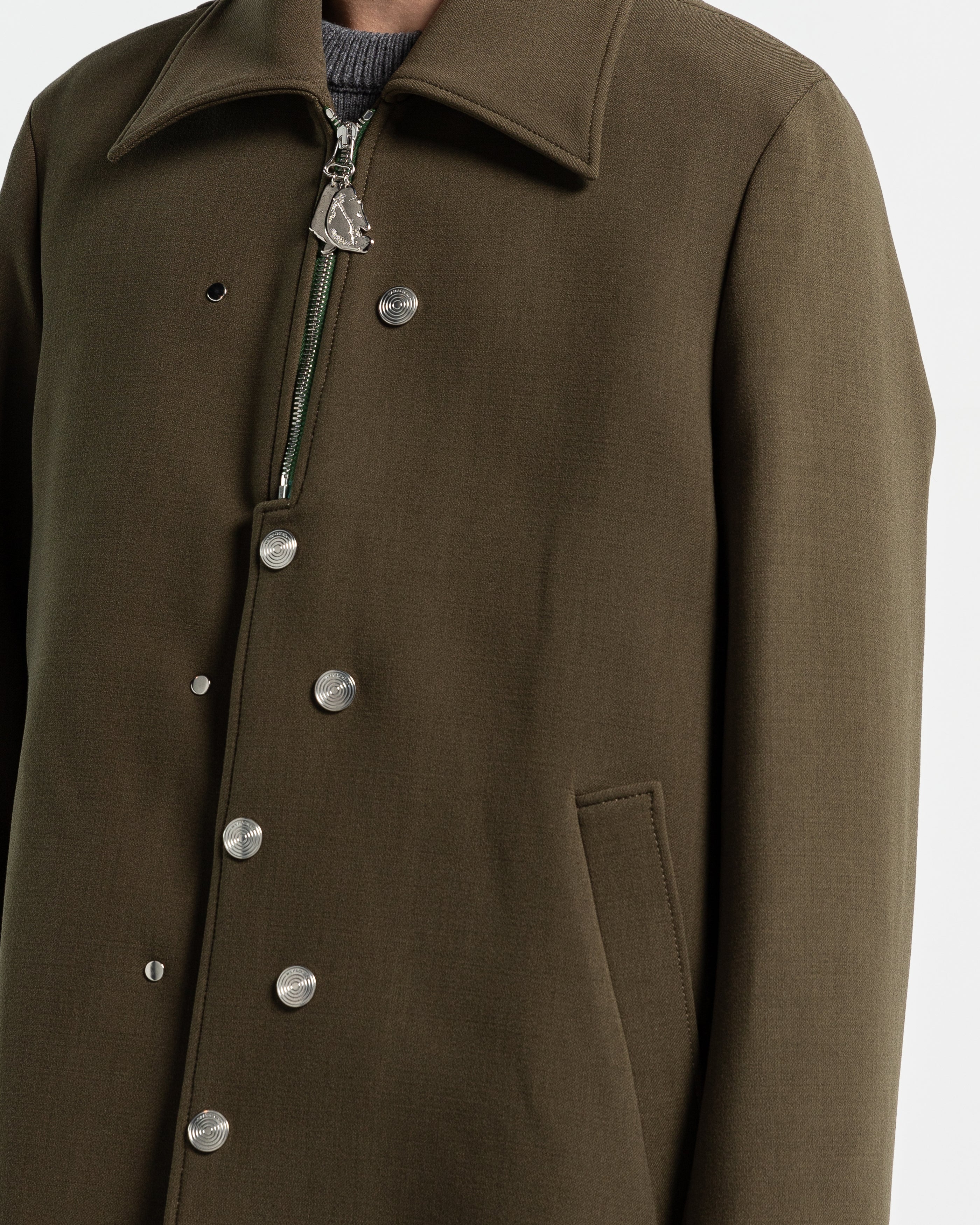 Tauther Jacket in Moss Green