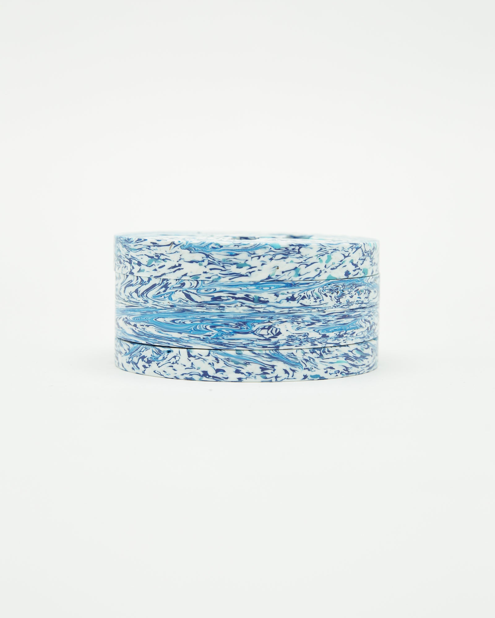 Peggy Gou Coaster Set In Blue Wave (4 Pack)