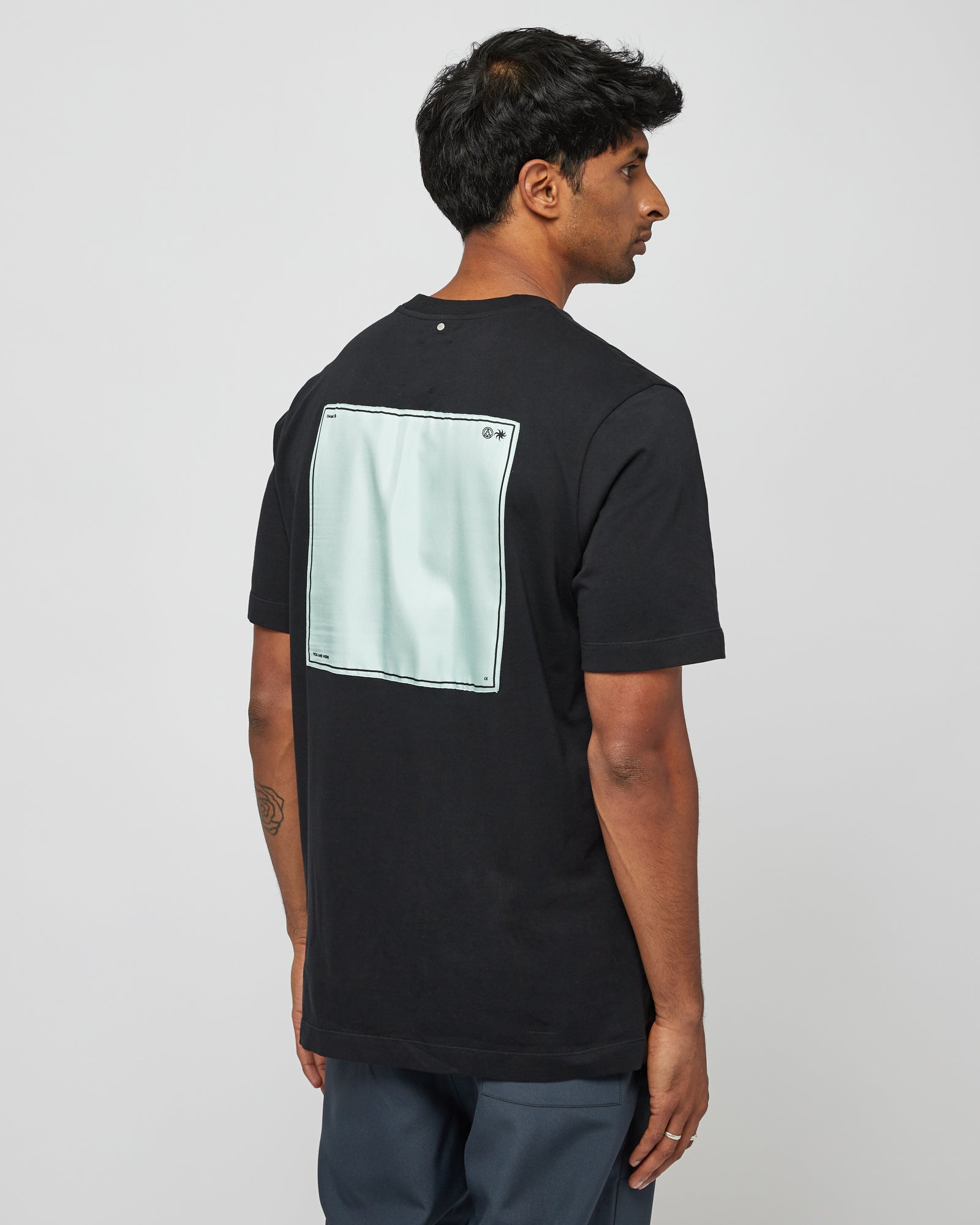 Roden Gray Mark T-Shirt in Black