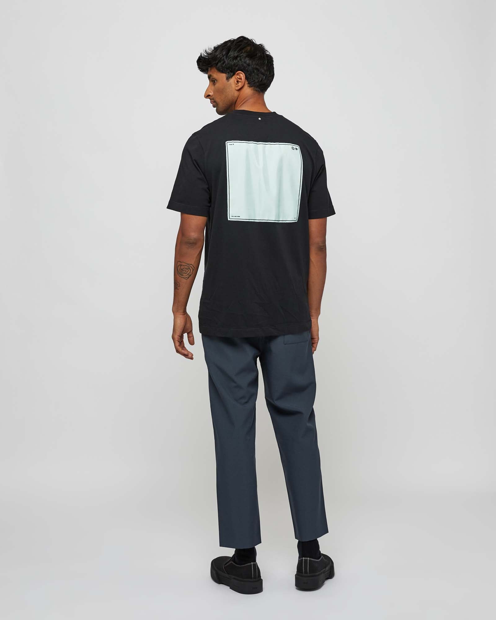 Roden Gray Mark T-Shirt in Black
