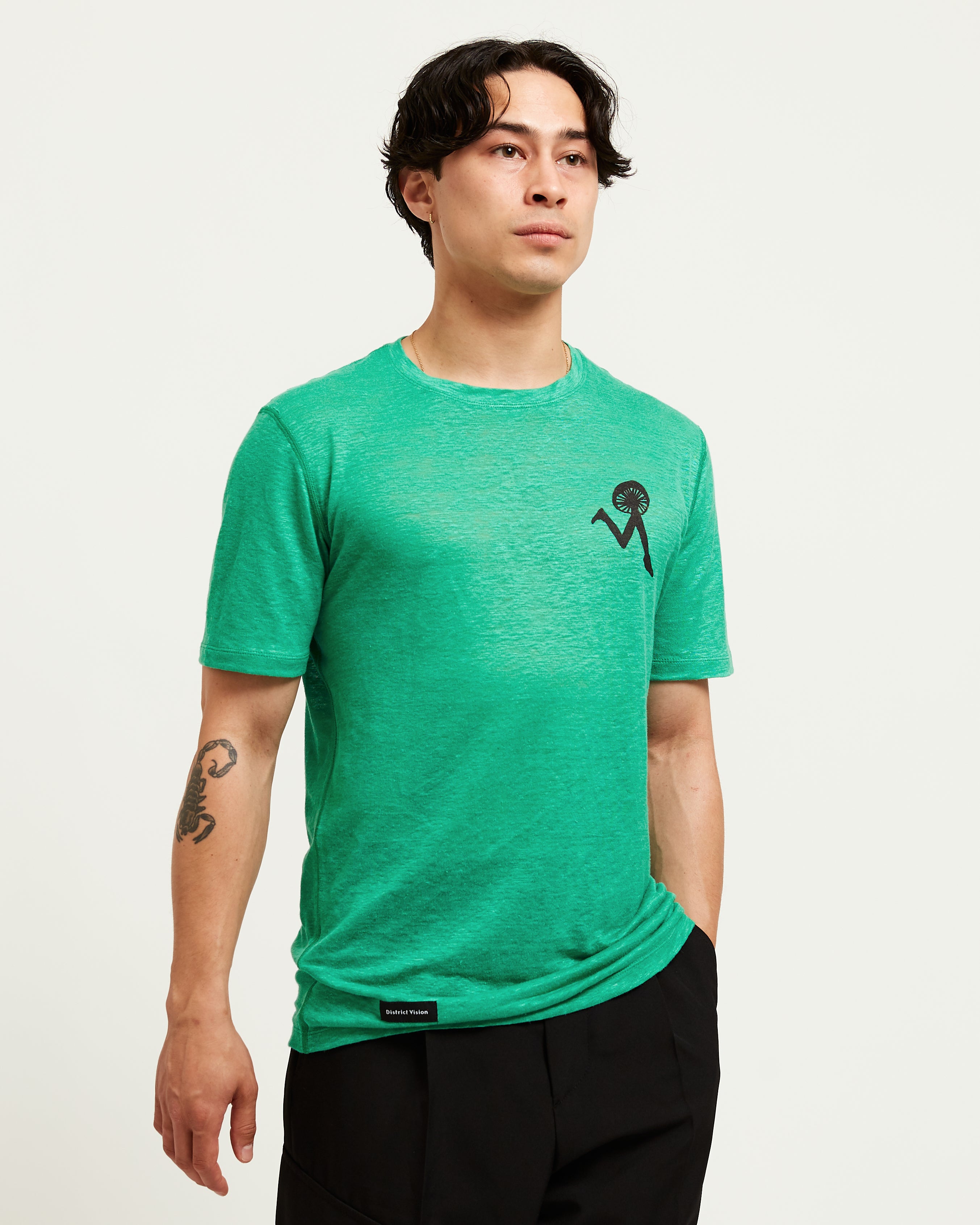Sukha Hemp T-Shirt in Jade