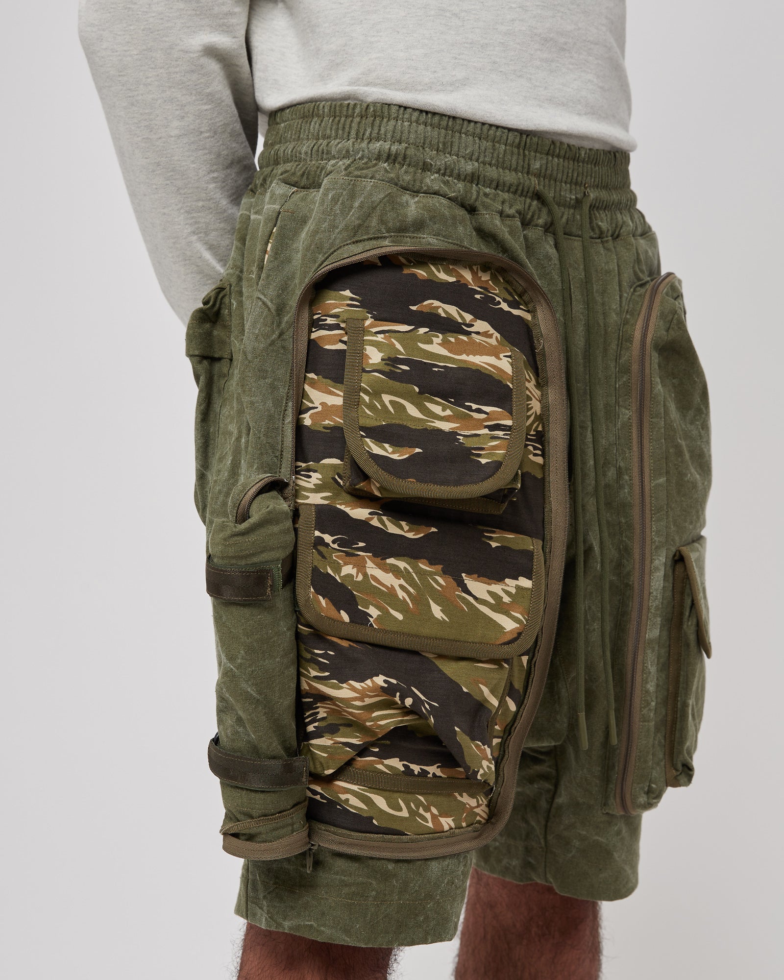 Readymade Tactical Shorts in Green
